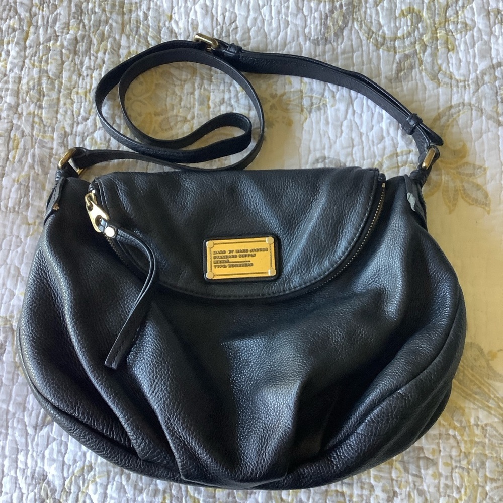 Marc by Marc Jacobs Classic Q Natasha Black Leather